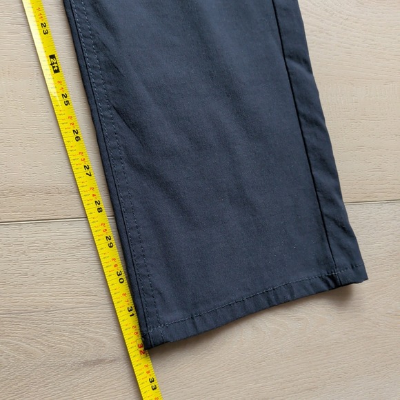 Kenneth Cole NEW Tech Pants Mens 34x32 4 Way Stretch Slim Fit Navy Blue Nylon - Picture 11 of 14